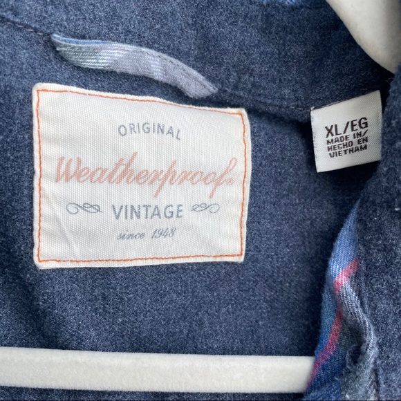 Blue and gray flannel - Picture 4 of 6